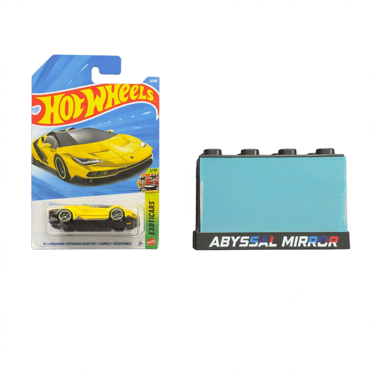 Hotwheels '16 Lamborghini Centenario Roadster + Abyssal Mirror
