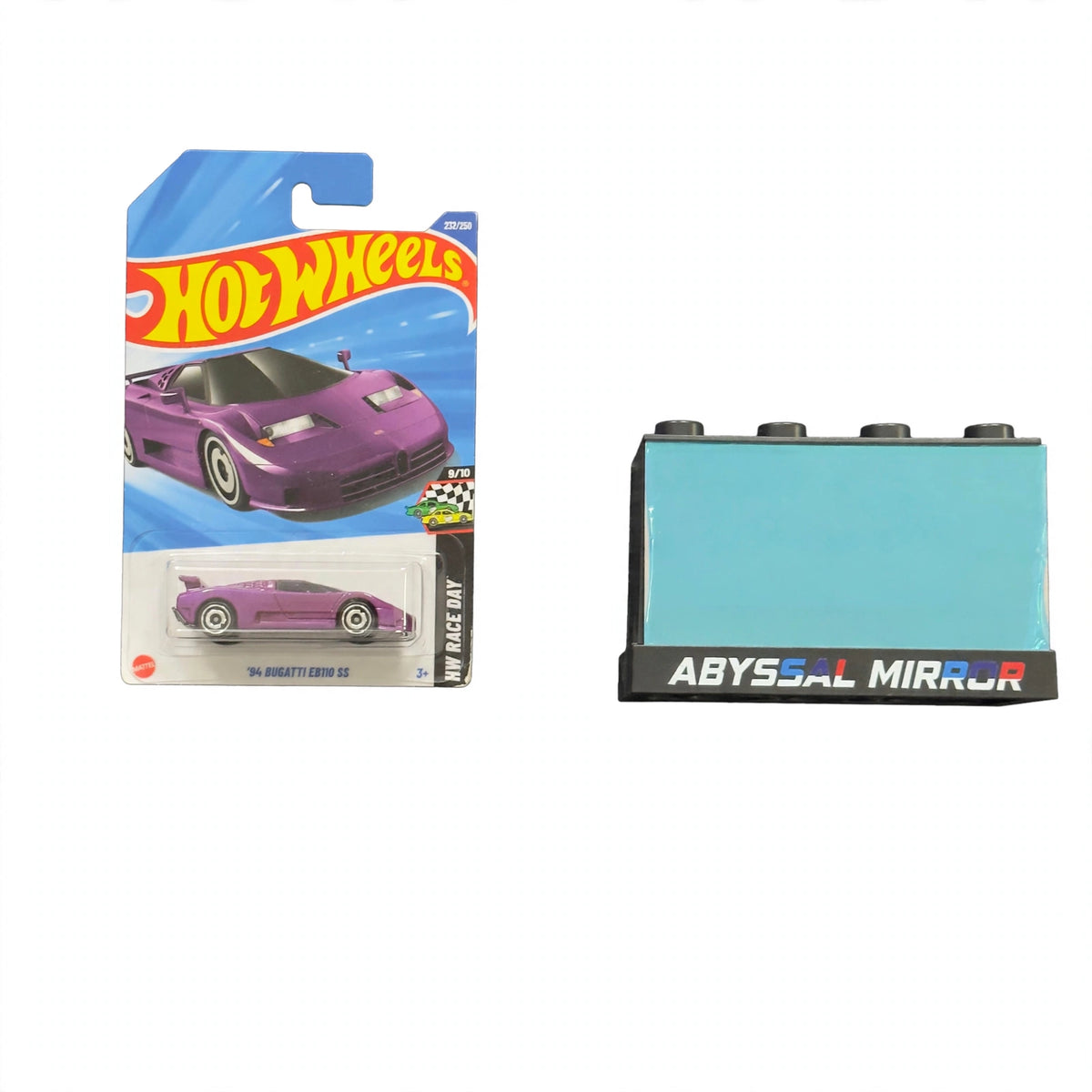 Hotwheels '94 Bugatti EB110 SS + Abyssal Mirror
