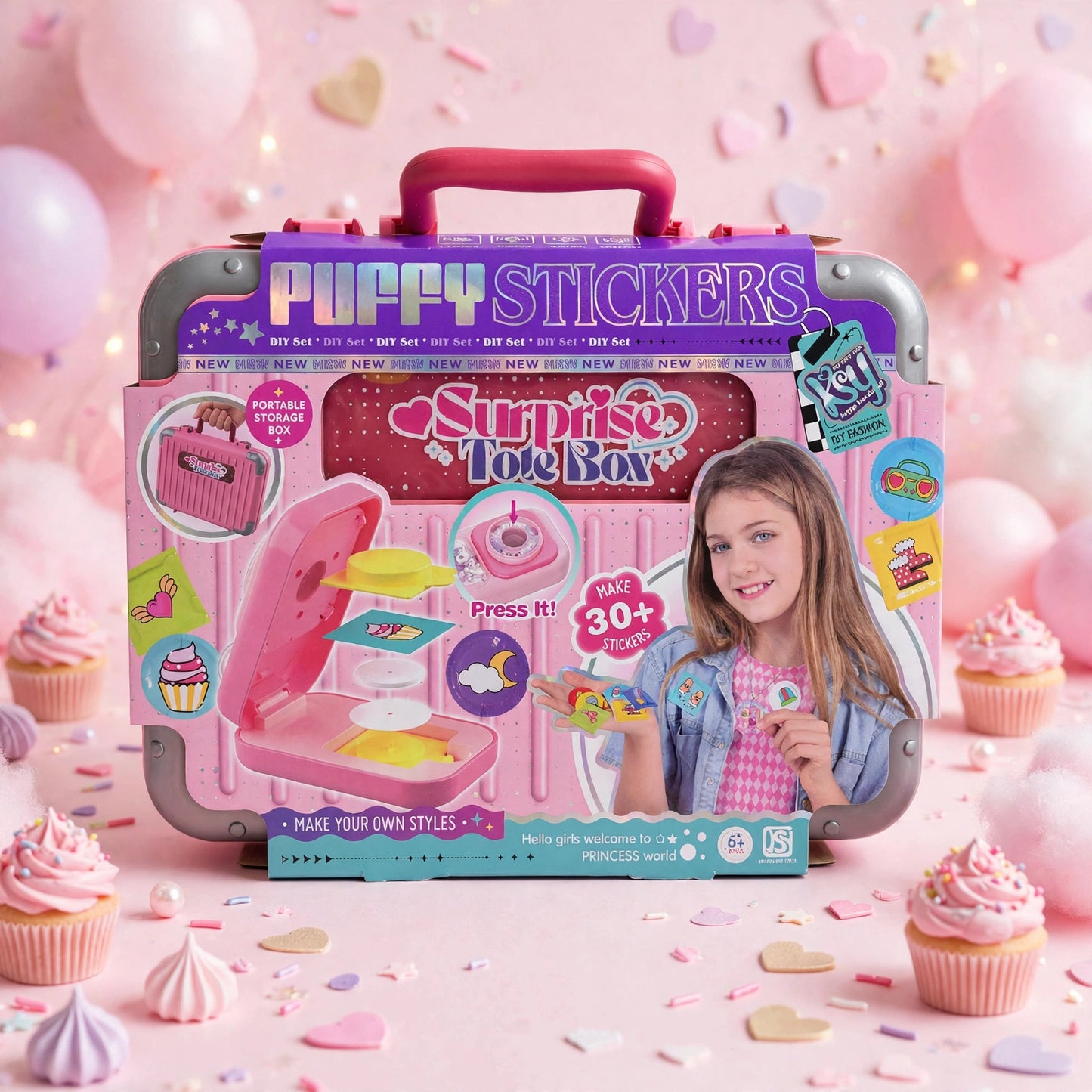 PUFFY STICKERS - SURPRISE TOTE BOX