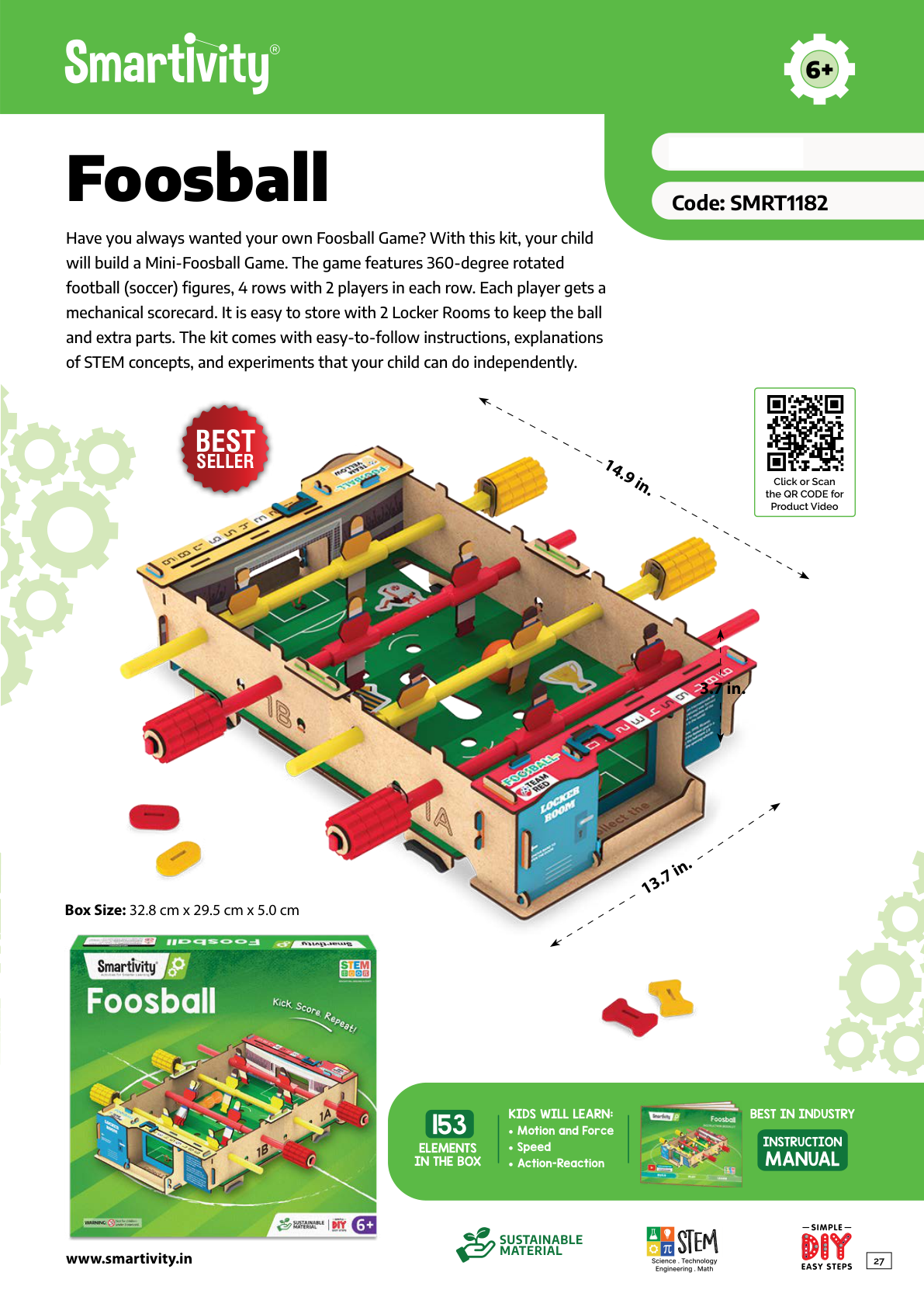 SMRT1182 Foosball