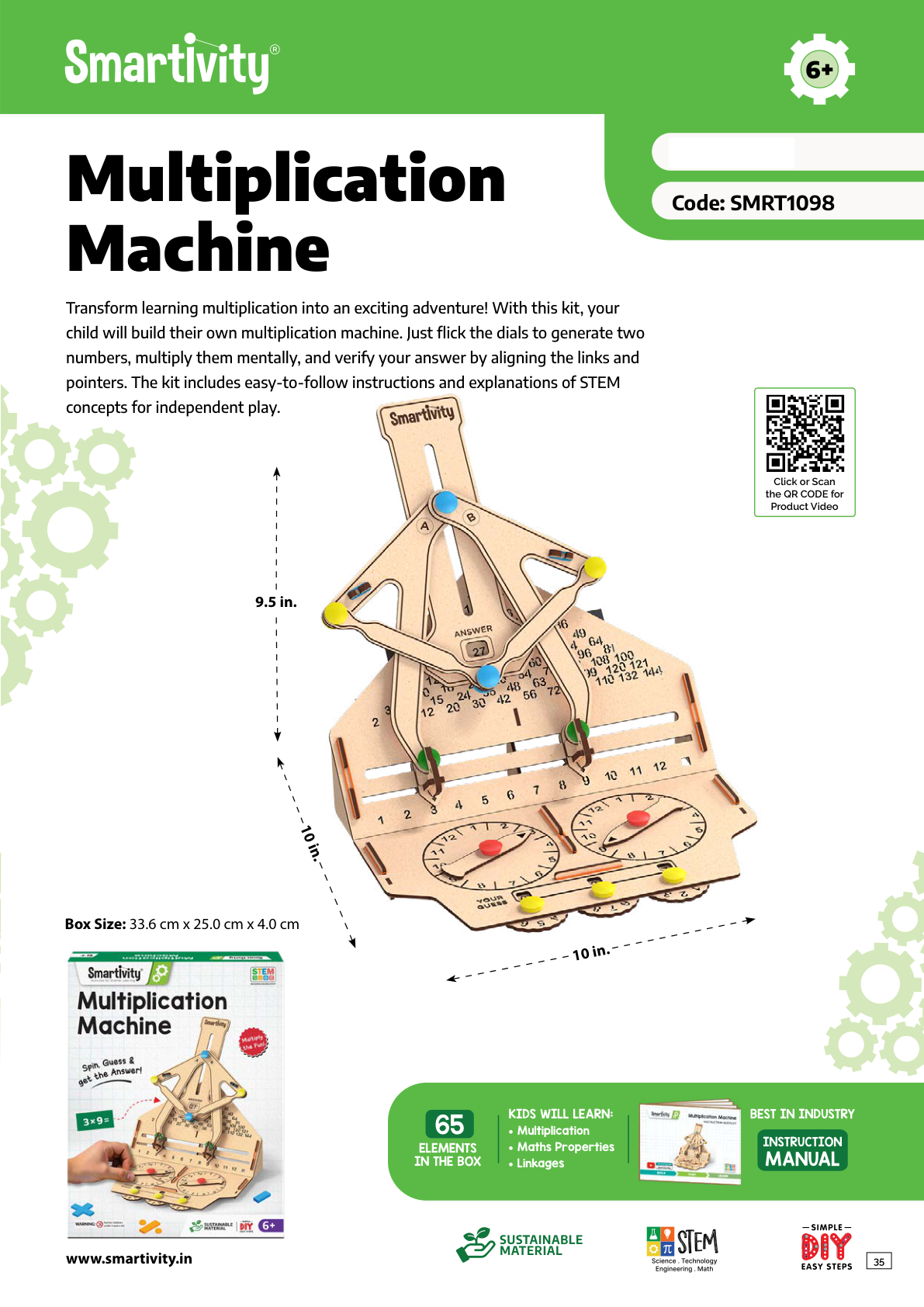 SMRT1098 Multiplication Machine