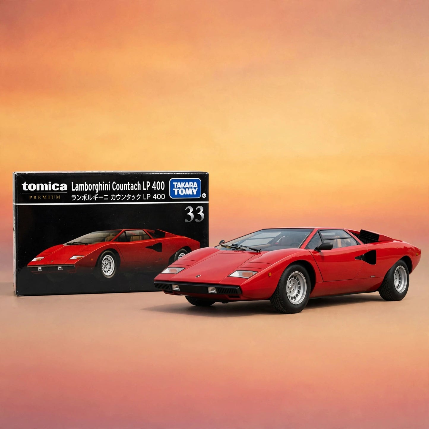 TOMICA - Lamborghini countach LP 400