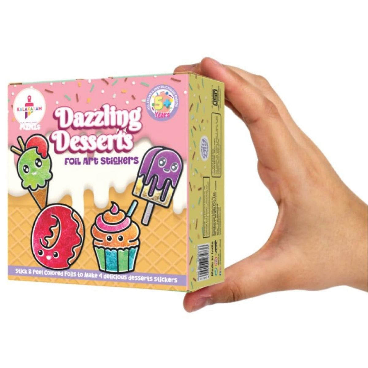 DIY Dazzling Desserts Sticker Art Kit
