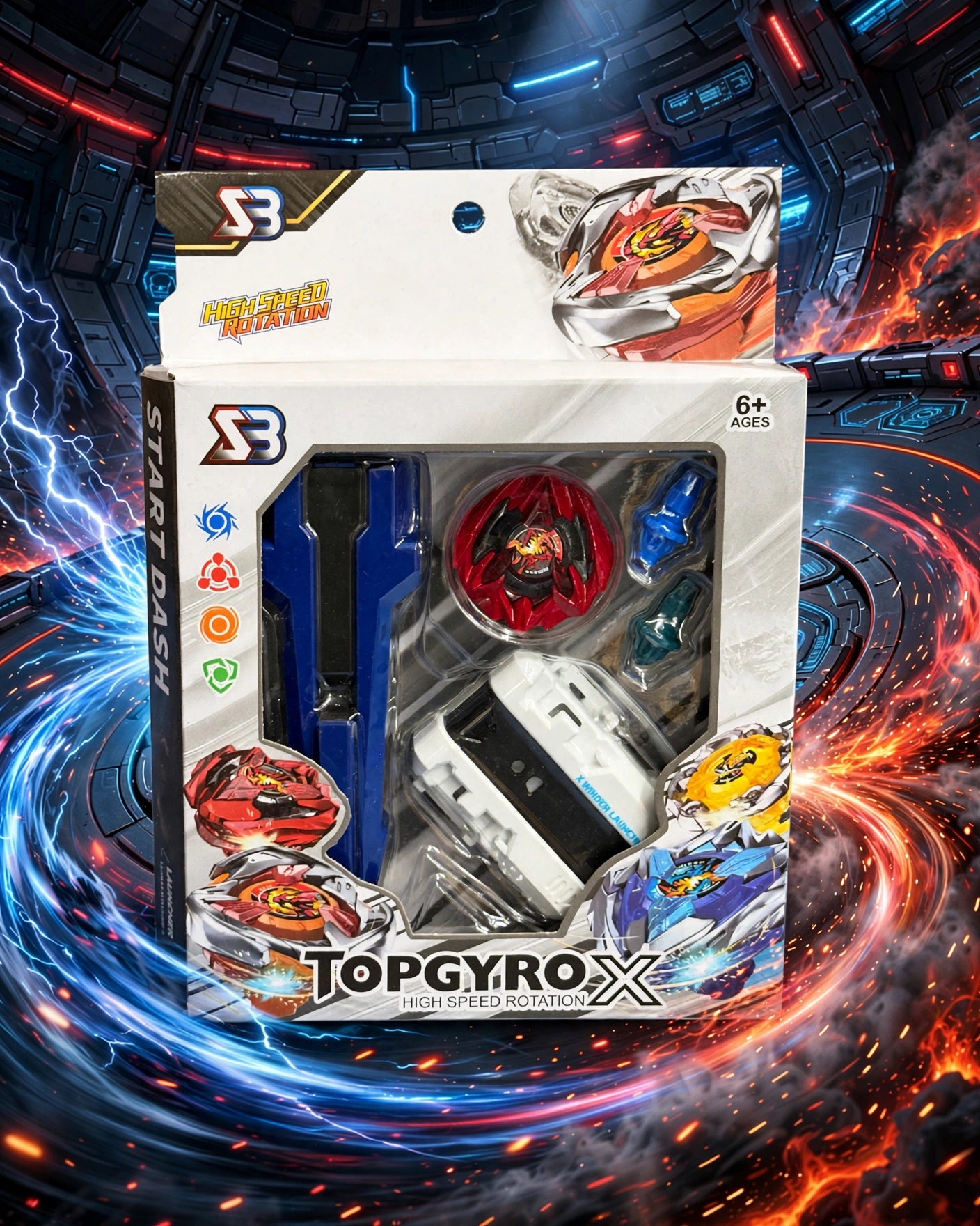 TOPGYRO X - High Speed Rotation
