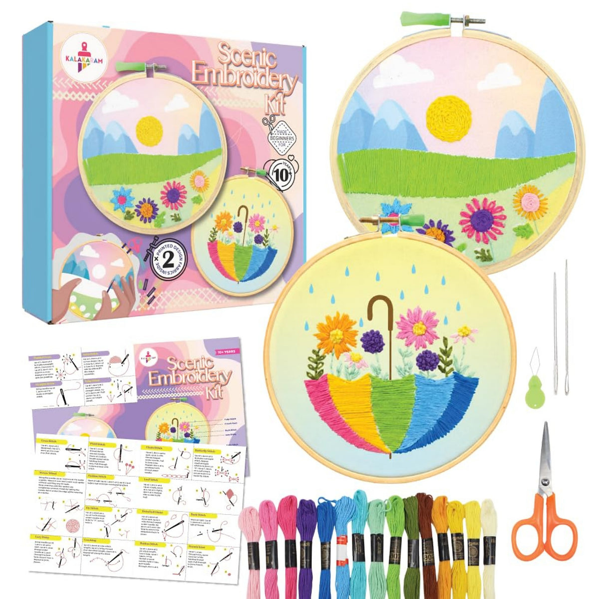 DIY Circle Embroidery Kit