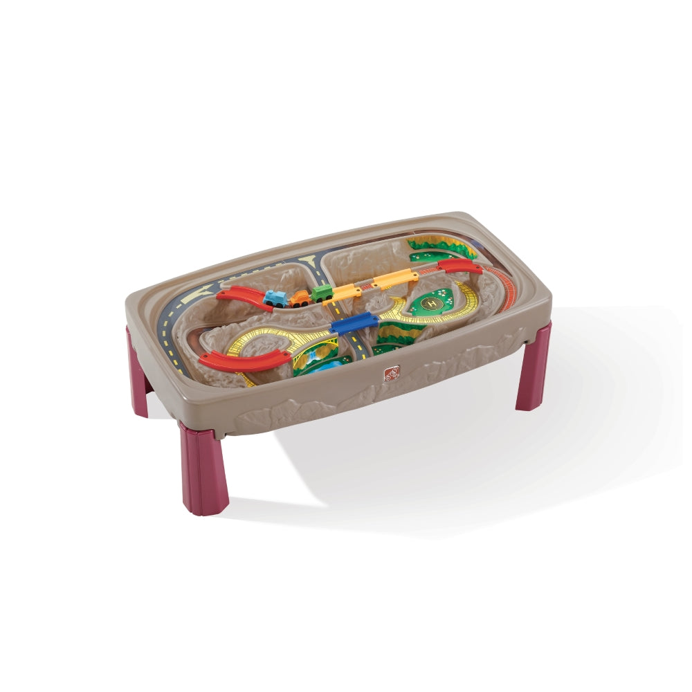 Deluxe Canyon Road Train & Track Table