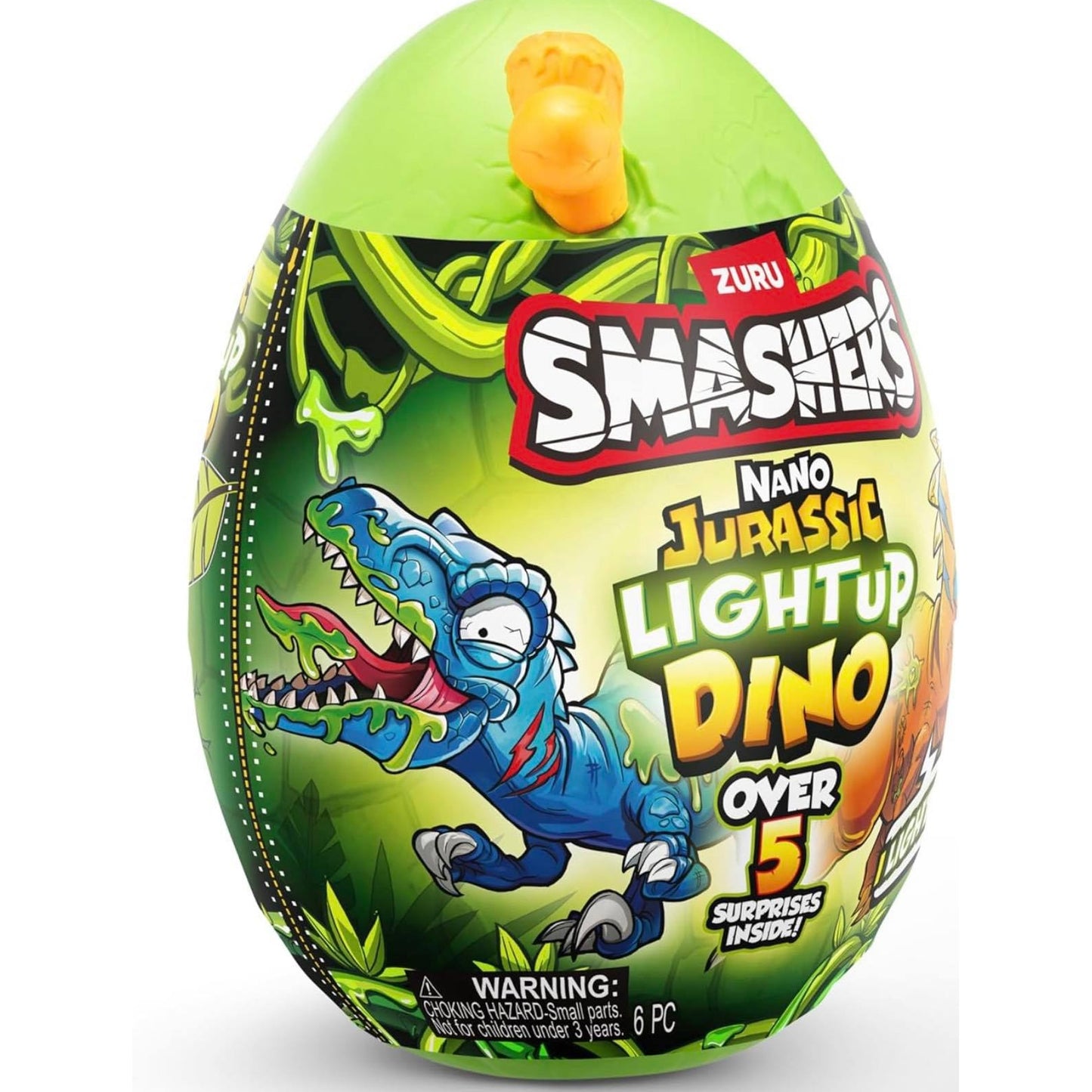 ZURU Smashers Jurassic Light-Up Nano Egg