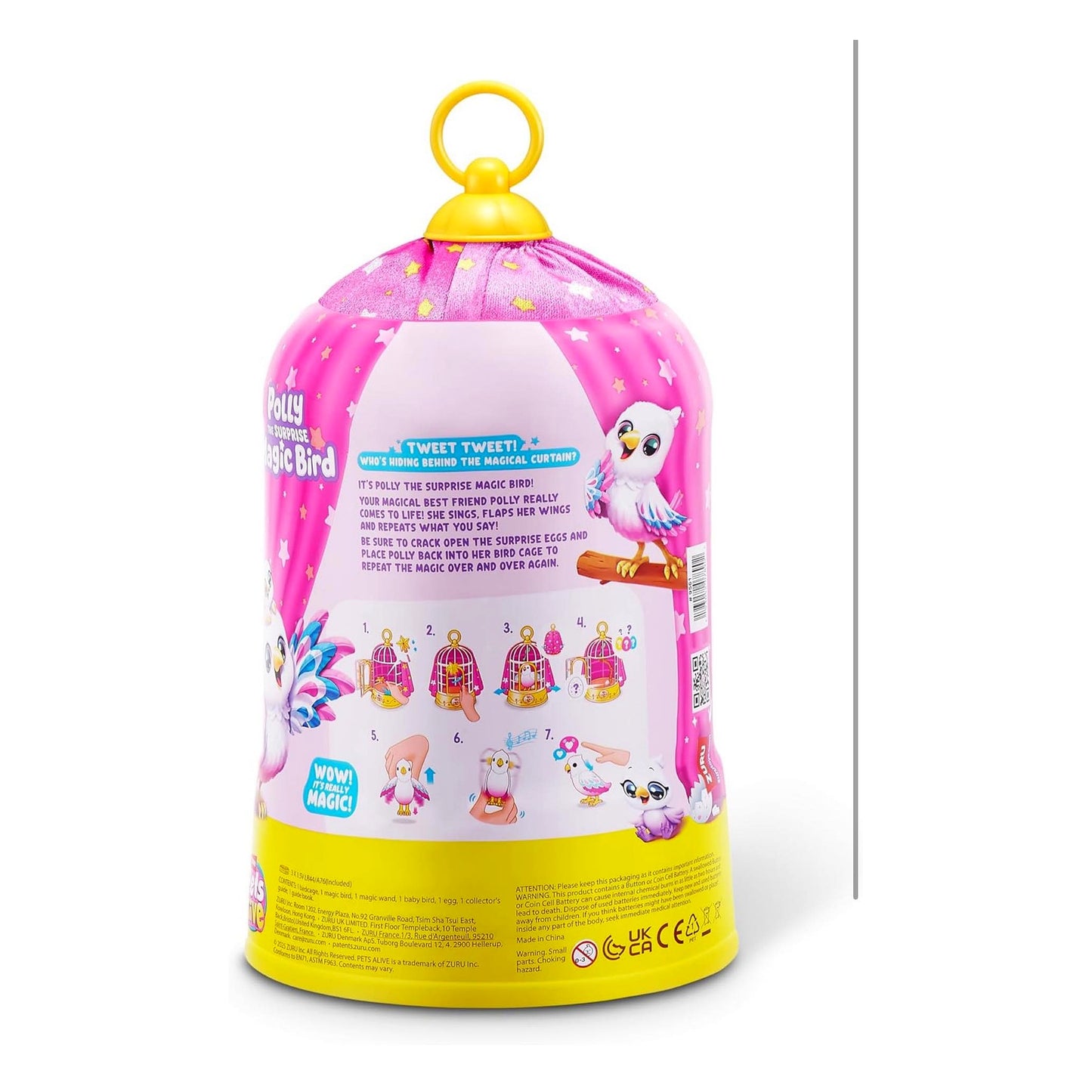 ZURU-Pets Alive ZURU Polly The Magic Bird Robot Toy