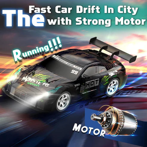 Whoosh Drift RC car |1 : 16 | Lights | 4WD | 30km/H