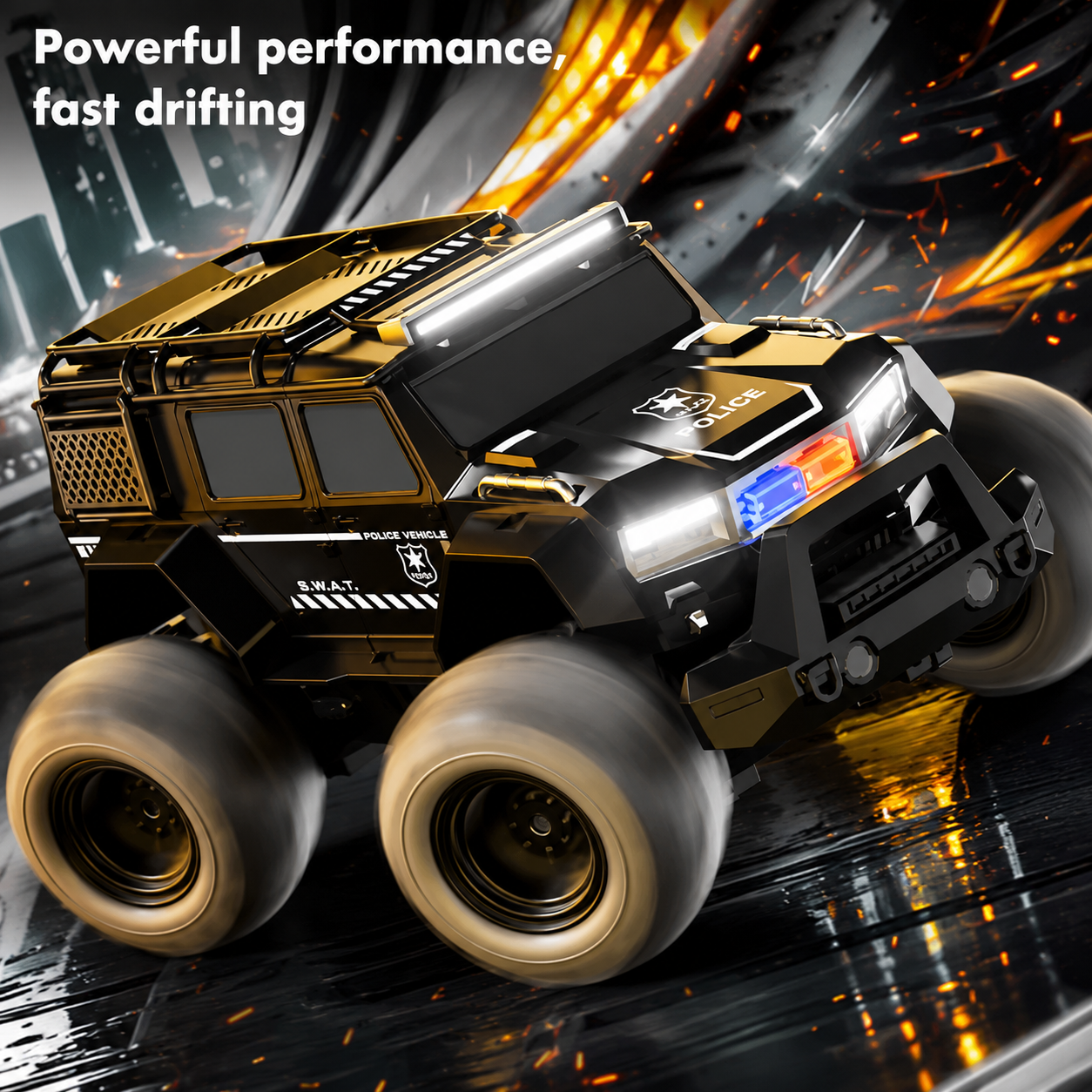 Conqueror Amphibious Stunt Car