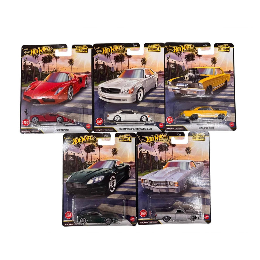 Hotwheels boulevard series GJT68