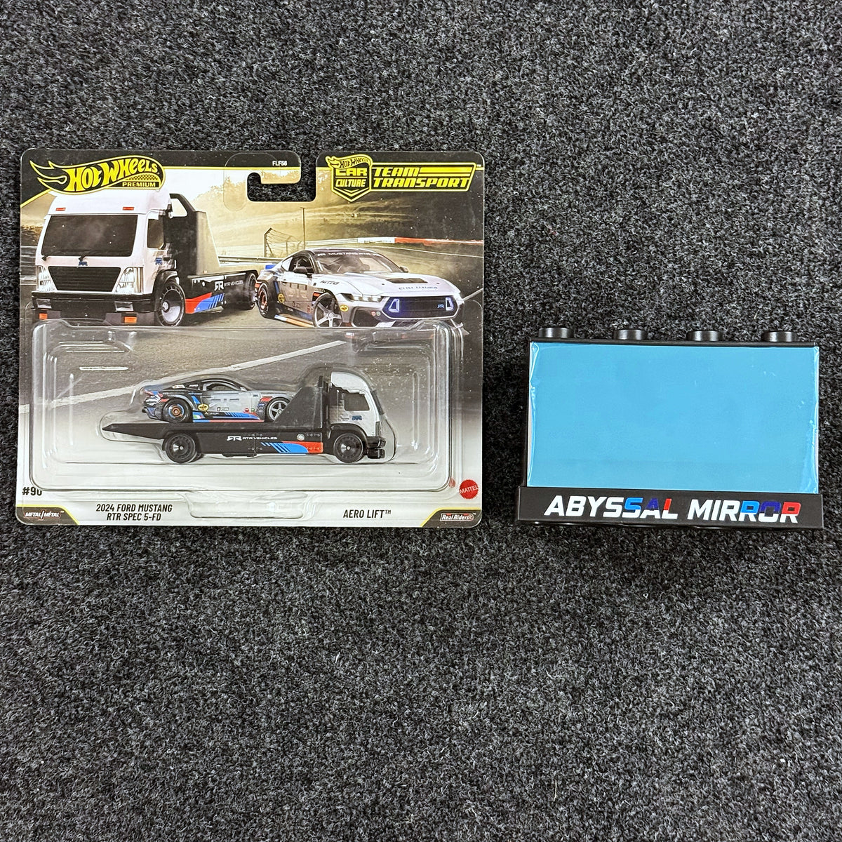 Hot Wheels 2024 Ford Mustang RTR Spec 5-FD with Aero Lift PLUS Abyssal Mirror