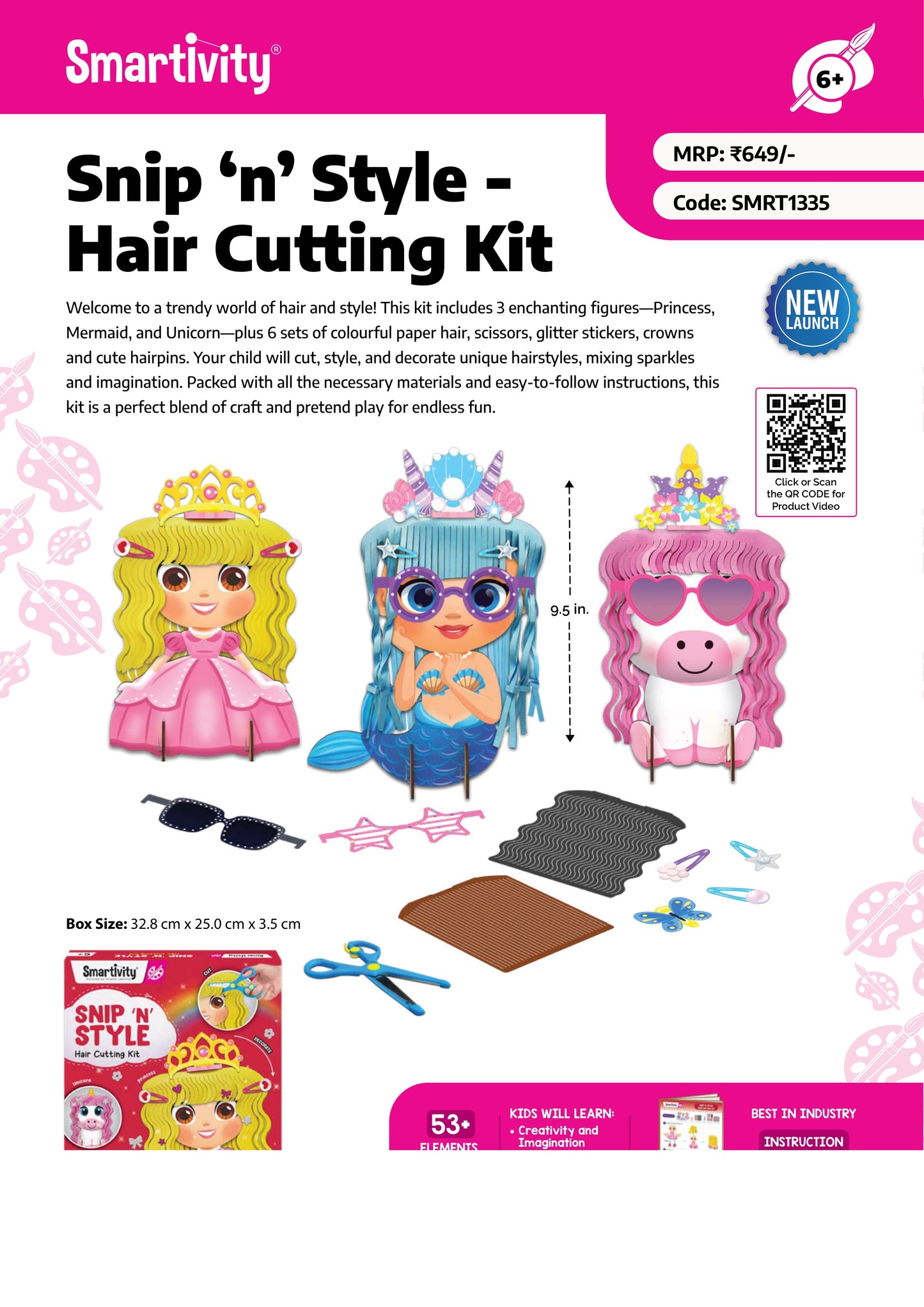 SMRT1335 Snip 'n' Style - Hair Cutting Kit