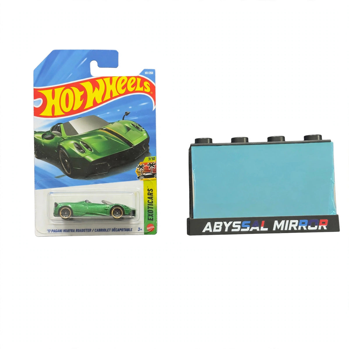 Hotwheels '17 Pagani Huayra Roadster + Abyssal Mirror