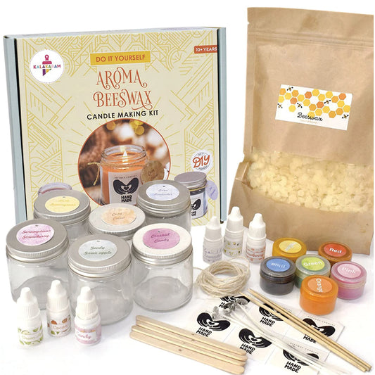 DIY Aromatic Beeswax Candle Making Kit
