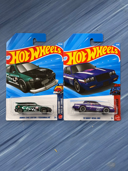Hotwheels Brian o Conner plus Honda Civic Custom - Super Treasure Hunt
'87 Buick Regal GNX