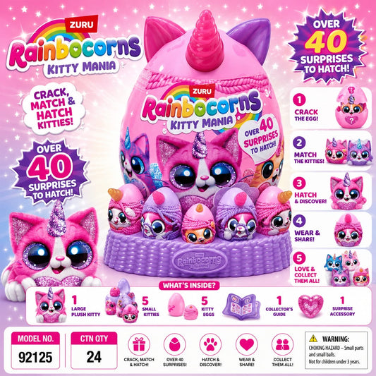 ZURU-Rainbocorns kitty mania