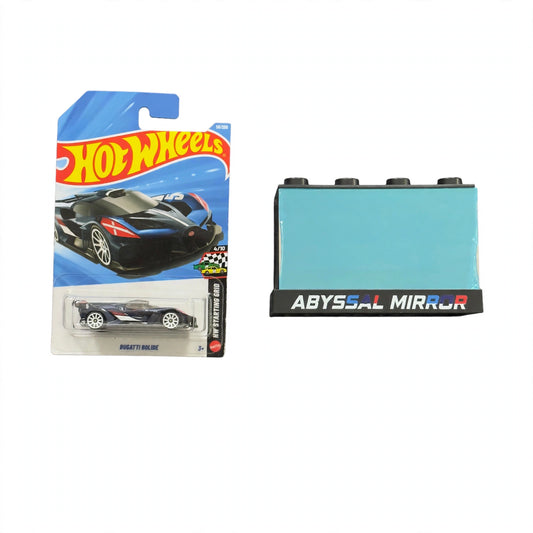 Hotwheels Bugatti Bolide (Dark Blue) + Abyssal Mirror