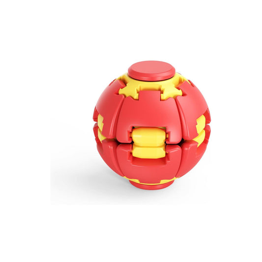 Press to Spin Fidget Ball 360°Rotating Sensory Stress Relief Toy Multicolor