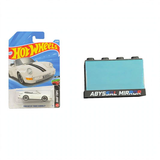 Hotwheels Porsche 911 Turbo Cabriolet + Abyssal Mirror