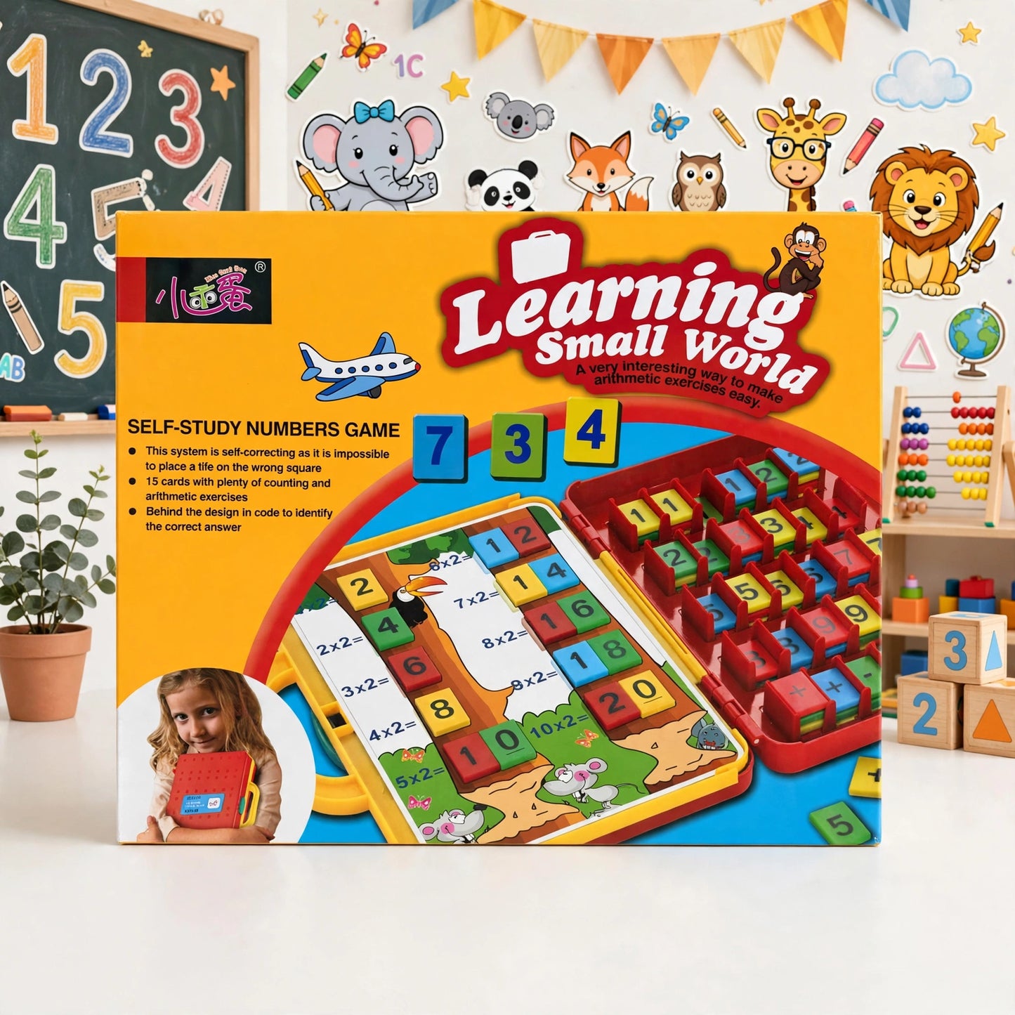 LEARNING SMALL WORLD - SELF-STUDY NUMBERS GAME