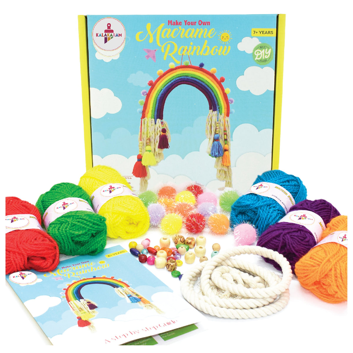DIY Macrame Rainbow Making Kit