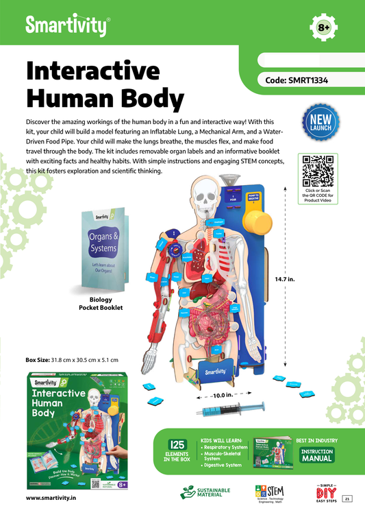 SMRT1334 Interactive Human Body