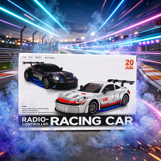 PORSCHE R/C RACING CAR - 1:24 RC DRIFT 20 KM/H