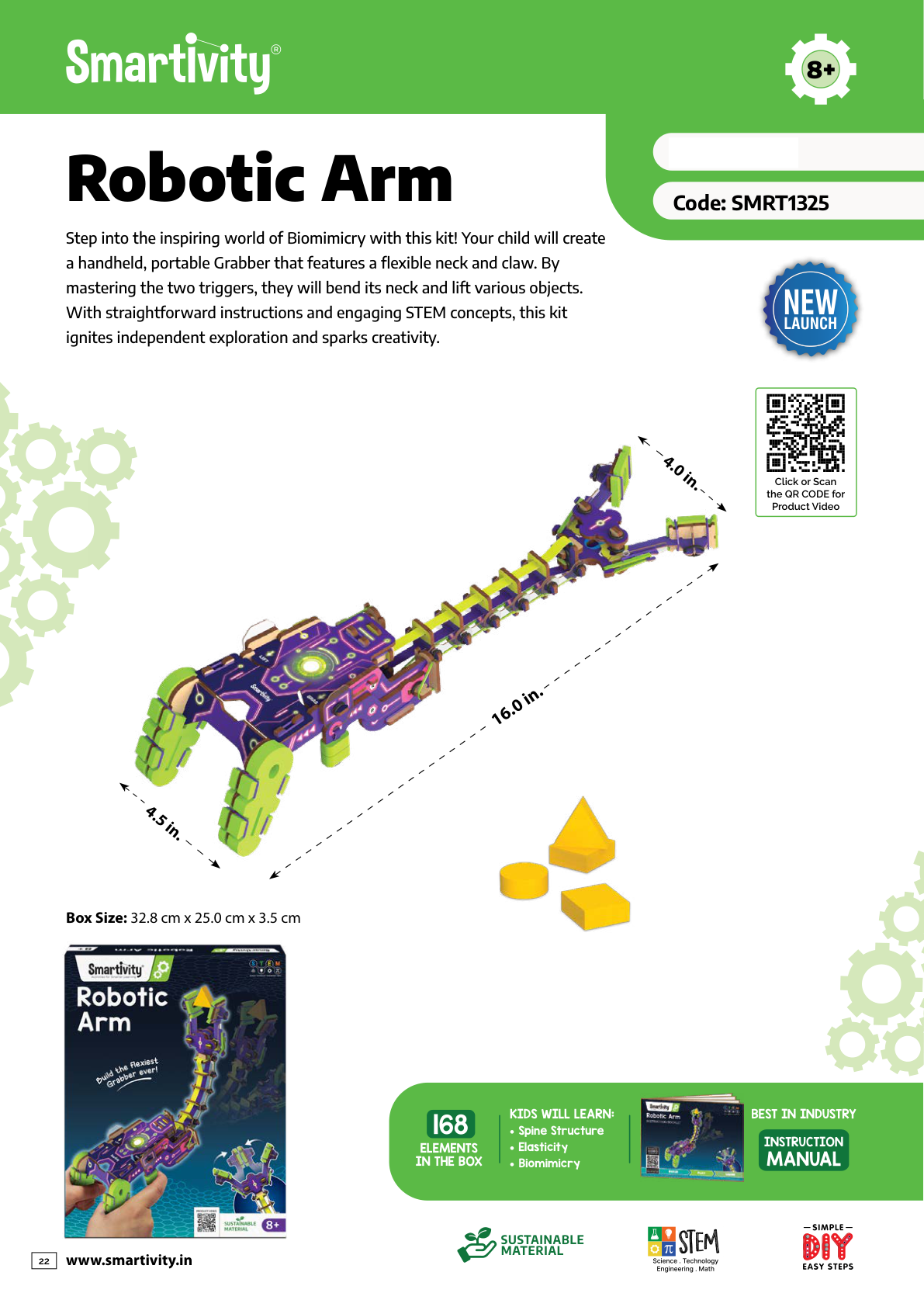 SMRT1325 Robotic Arm