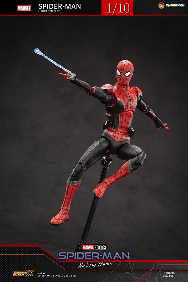 ZD Toys Spider-Man Upgraded Suit - Spider-Man No Way Home 1/10 Scale Action Figure