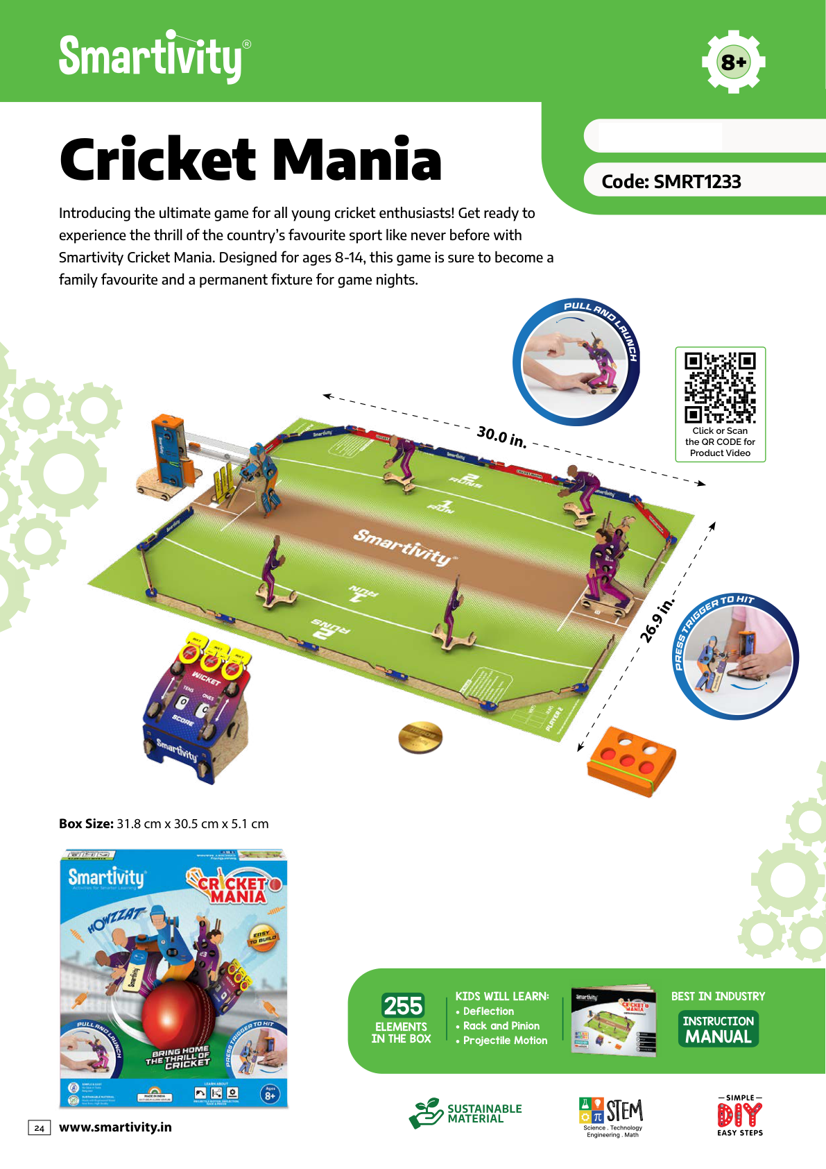 SMRT1233 Cricket Mania