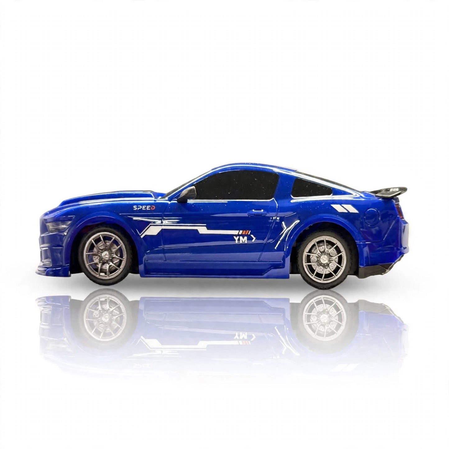 2.4GHz Radio-Controlled Racing Car – Blue Mustang-Style RC Drift Car 20KMPH