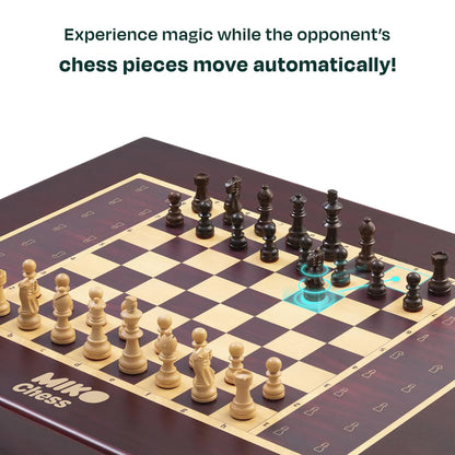 Miko Chess Grand: Your Ultimate AI Chess Companion, Fully Automated Gameplay for All Skill Levels, World's Smartest Electronic Chess Board