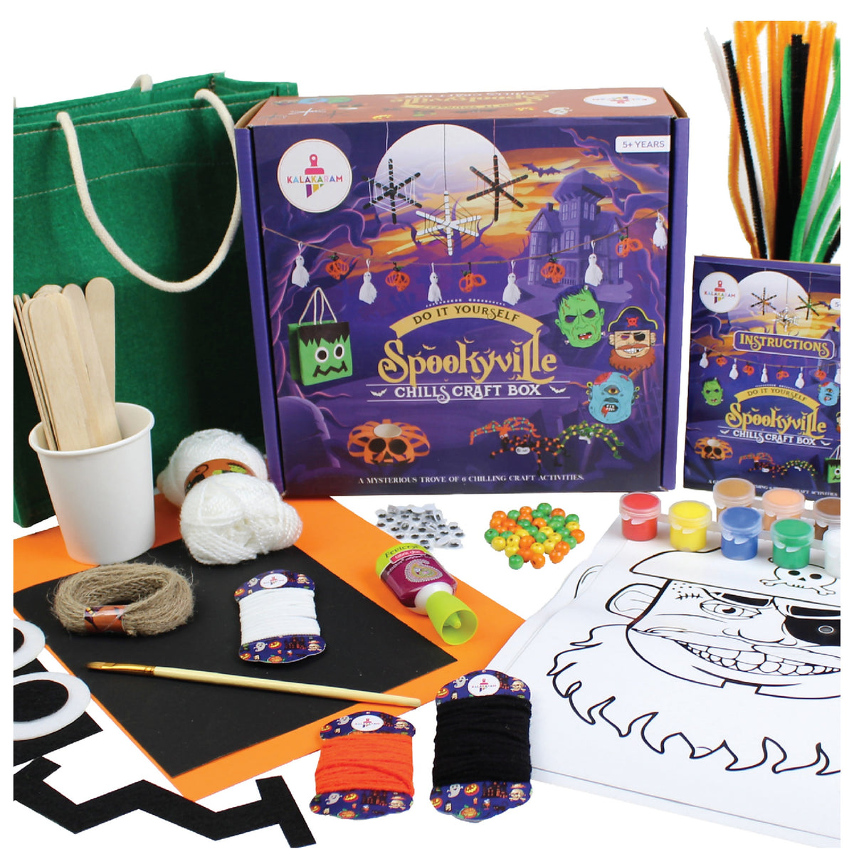 DIY Spookyville Halloween Craft Kit