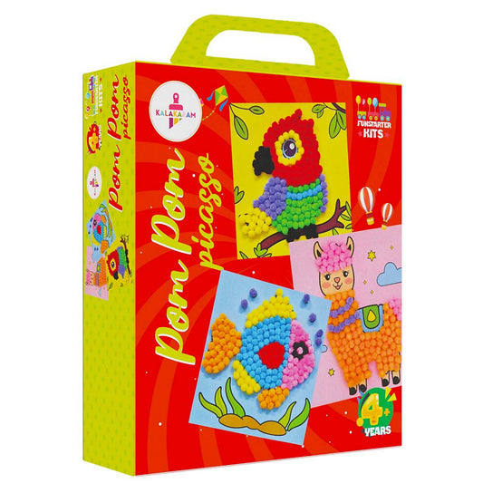 Pom Pom Animals Craft Kit