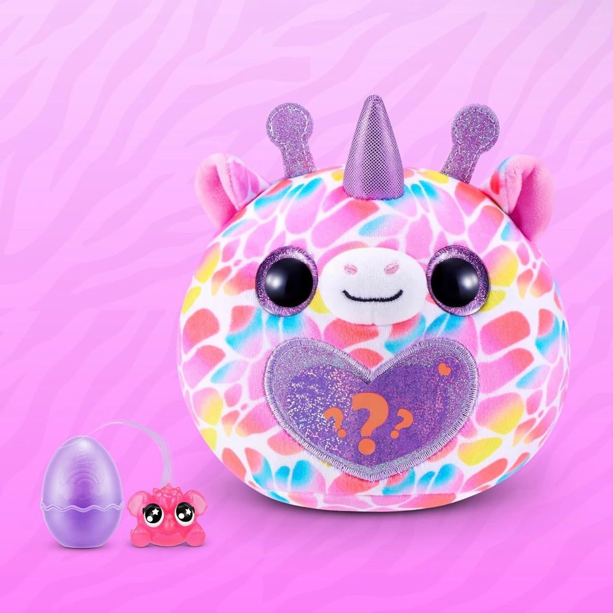 ZURU-Rainbocorns Wild Heart Surprise - Collectable Plush Toy with Surprises