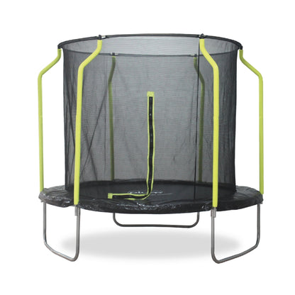 Plum 8Ft Wave Springsafe Trampoline And Enclosure