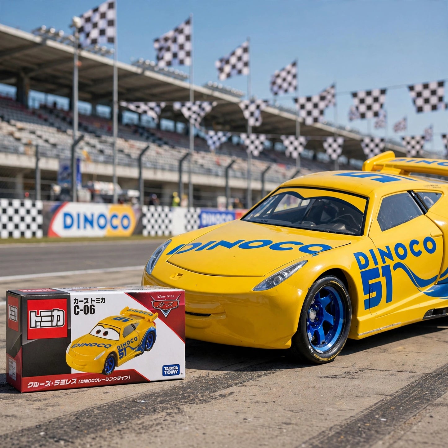TOMICA - Cruz Ramirez (DINOCO Racing Type)