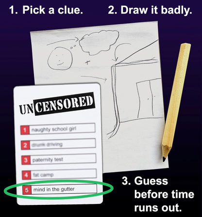 Drawing Without Dignity - an Adult Party Game