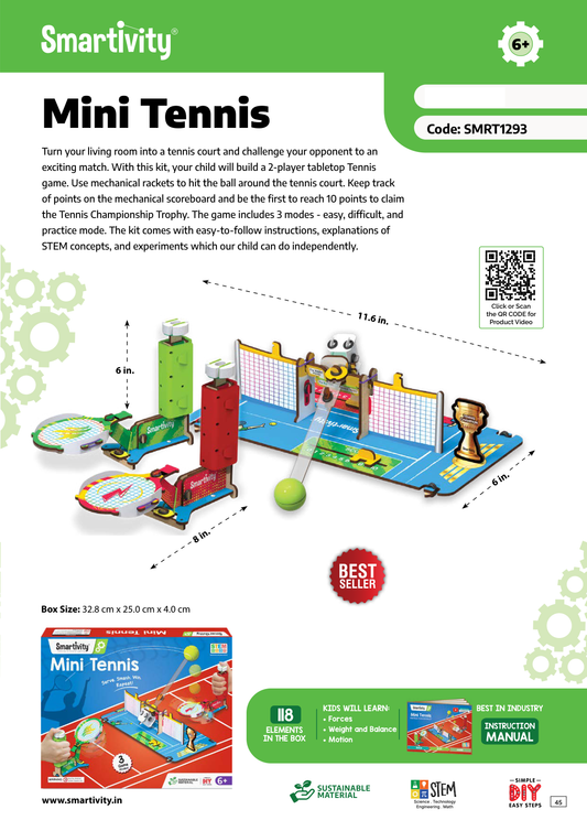 SMRT1293 Mini Tennis