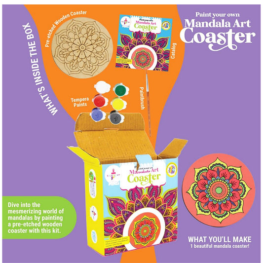 DIY Mandala Coaster Craft Box
