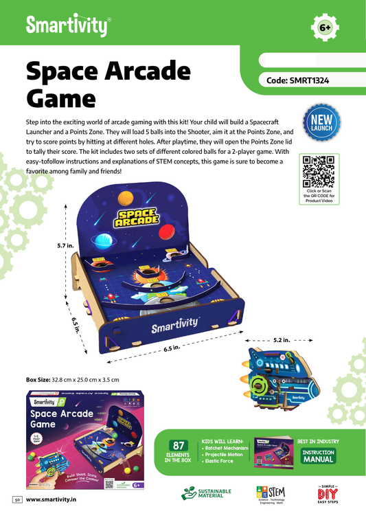 SMRT1324 Space Arcade Game