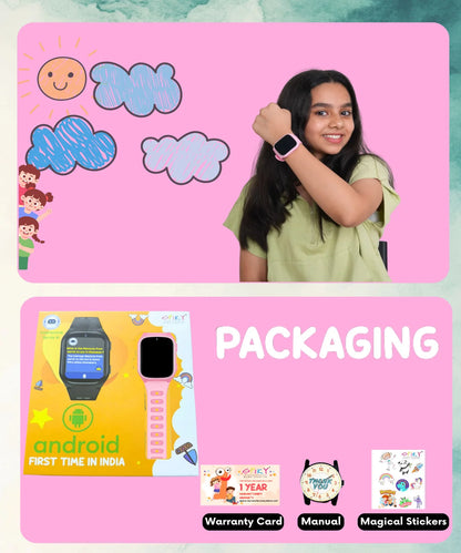 Spiky Chimera Android Smartwatch with Built in Jarvis AI | Smartwatch for Boys and Girls