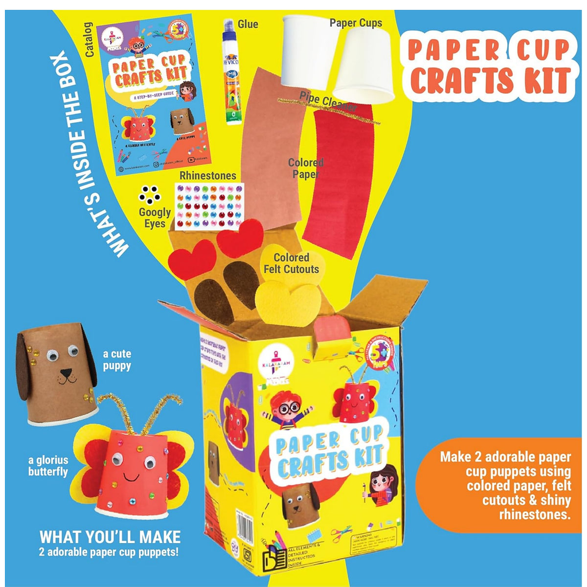 DIY Paper Cup Crafts Box