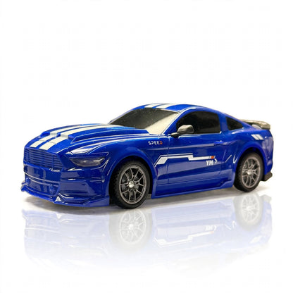 2.4GHz Radio-Controlled Racing Car – Blue Mustang-Style RC Drift Car 20KMPH