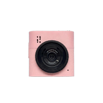 MINI CAMERA S5 S6 - Mini Keychain Camera with 16X Powerful Zoom | HD Video Recorder | Cute Retro Small Pocket Camera | Portable Digital Camera for Kids, Vlogging, Travel