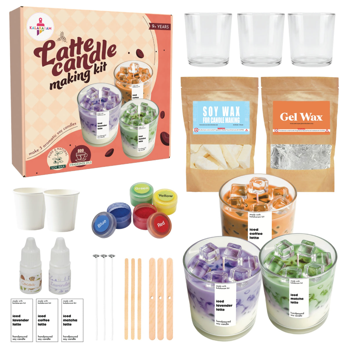 DIY Latte Candle Making Kit