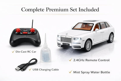 RC Rolls Royce Die-Cast Car With Smoke