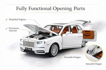 RC Rolls Royce Die-Cast Car With Smoke