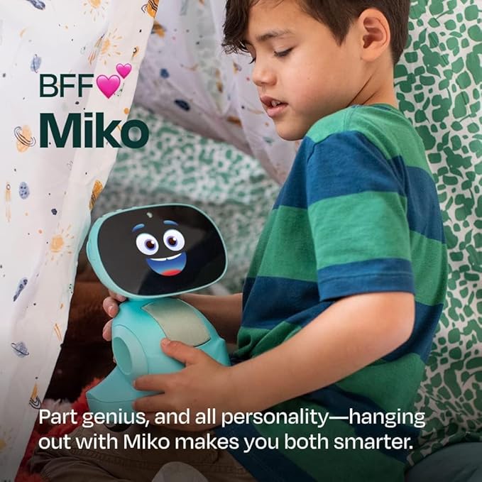 Miko 3: AI-Powered Smart Robot for Kids | STEAM Learning & Educational Robot | Interactive Robot with Learning apps & Unlimited Games